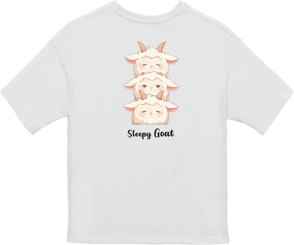 100%纯棉超大T恤 | Kawaii-Goat-003