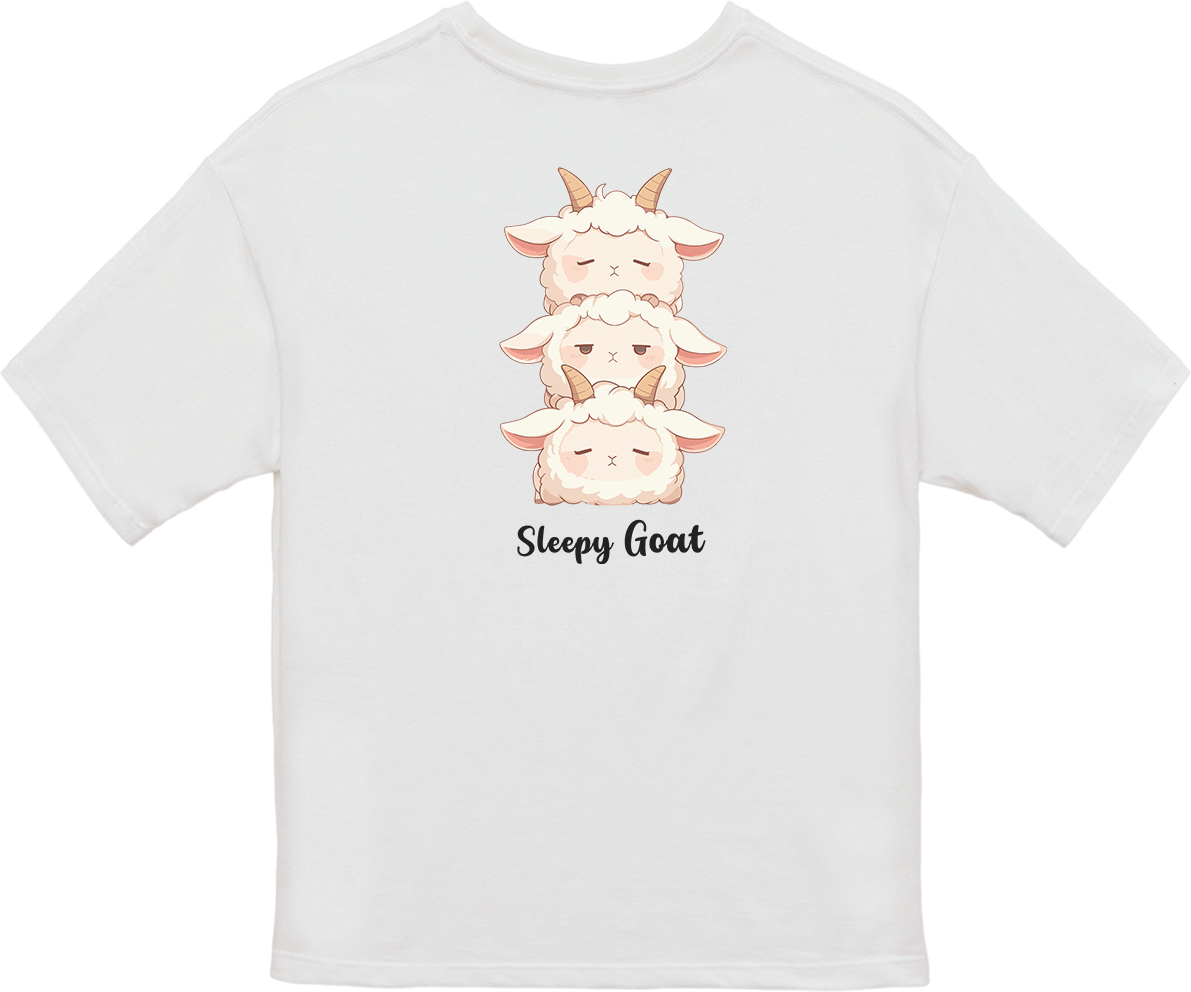100%纯棉超大T恤 | Kawaii-Goat-003