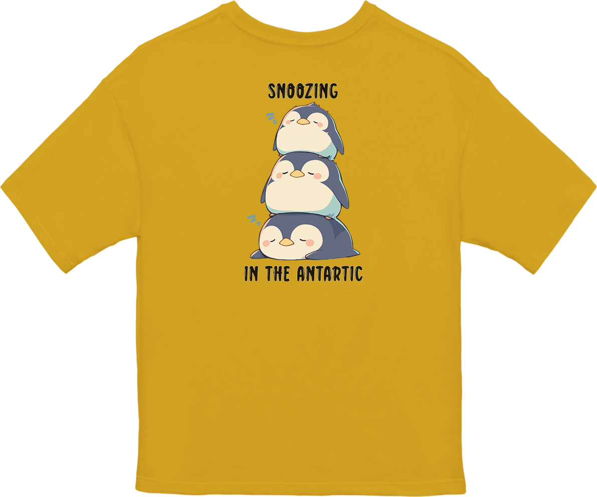 100%纯棉超大T恤 | Kawaii-Penguin-003