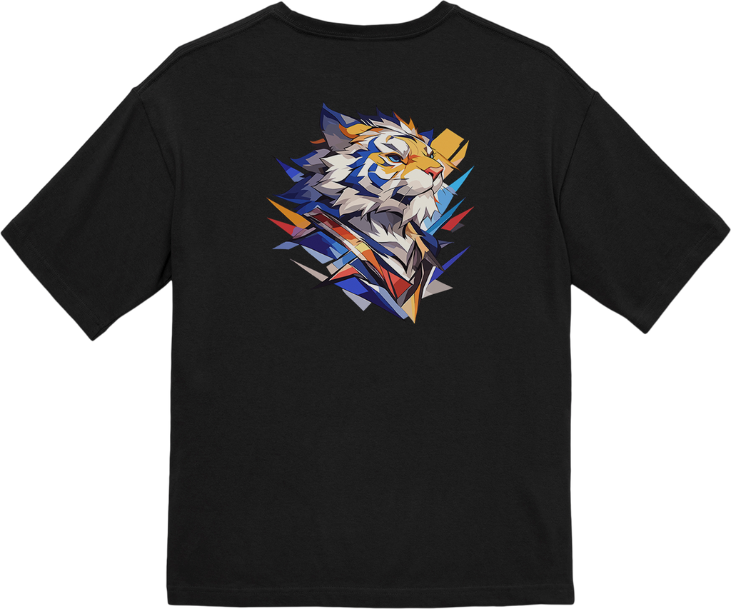 100% 纯棉超大T恤 | Merdeka-Tiger-002