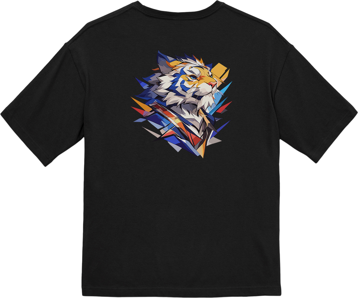 100% 纯棉超大T恤 | Merdeka-Tiger-002