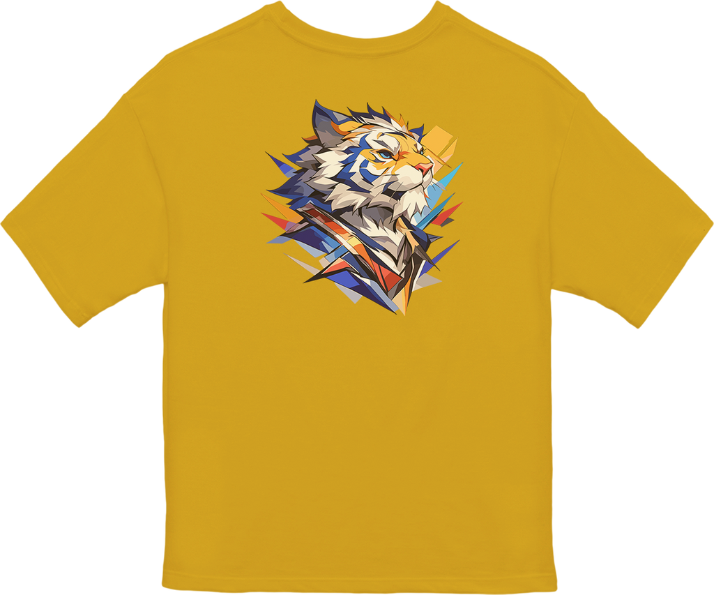 100% 纯棉超大T恤 | Merdeka-Tiger-002