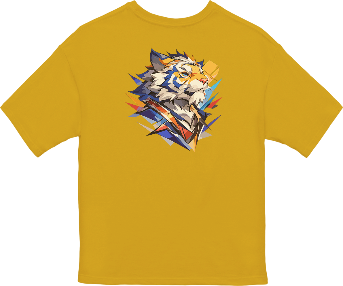 100% 纯棉超大T恤 | Merdeka-Tiger-002
