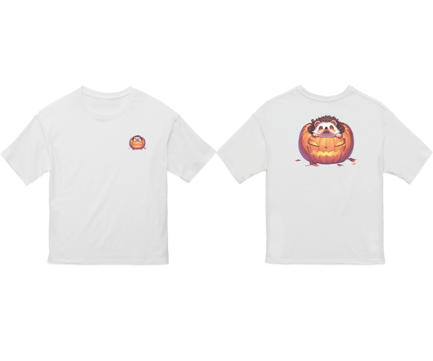 100% Cotton Oversized Tee | Anime-Halloween-001