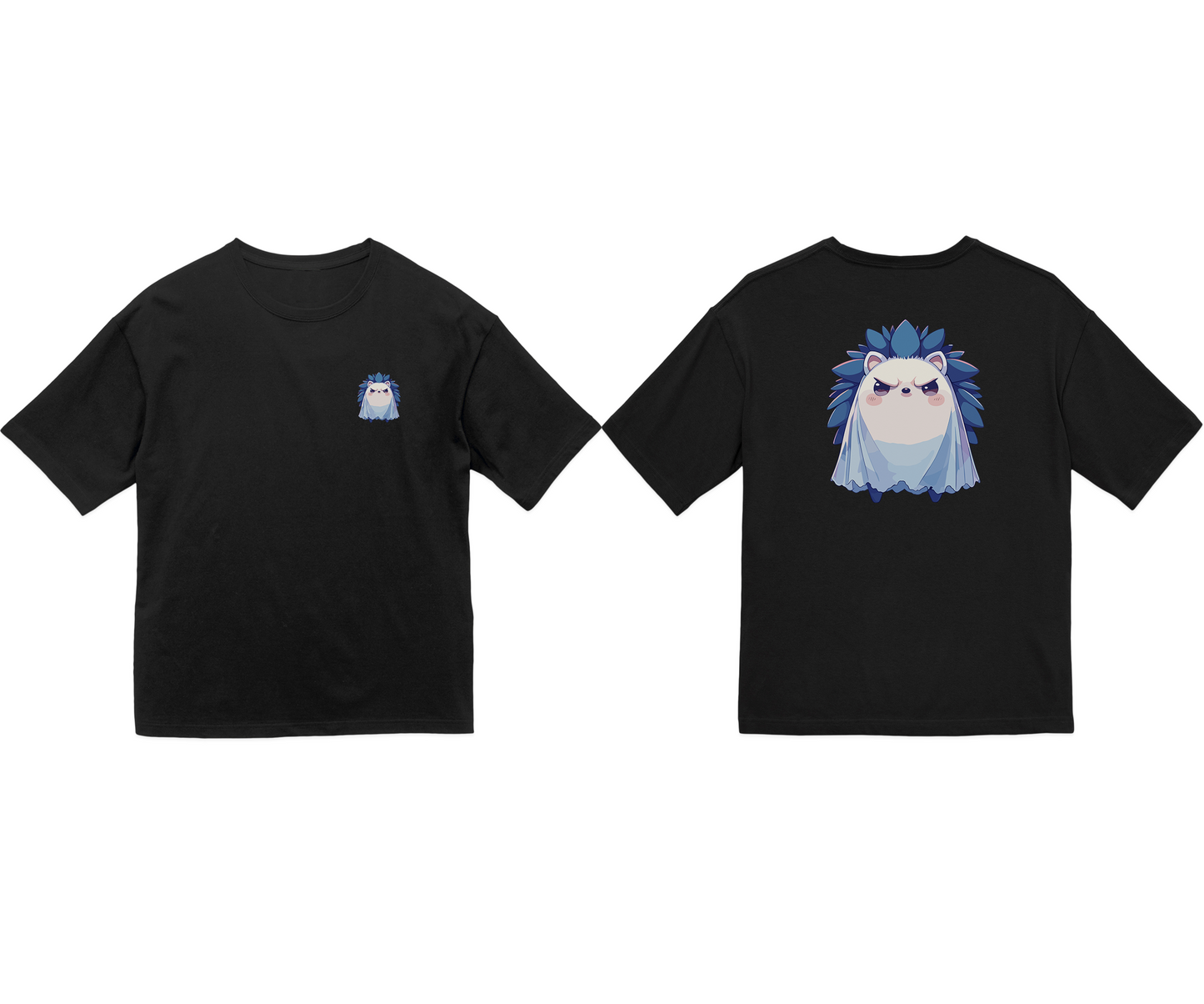 100% Cotton Oversized Tee | Anime-Halloween-005