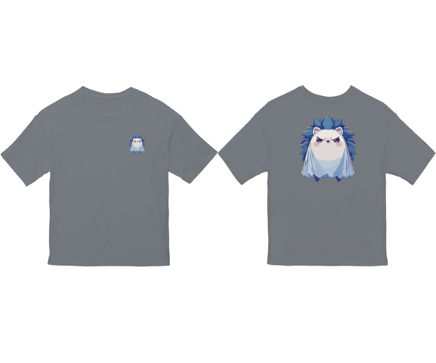 100% Cotton Oversized Tee | Anime-Halloween-005