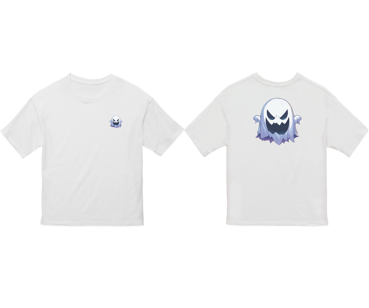 100% Cotton Oversized Tee | Anime-Halloween-006