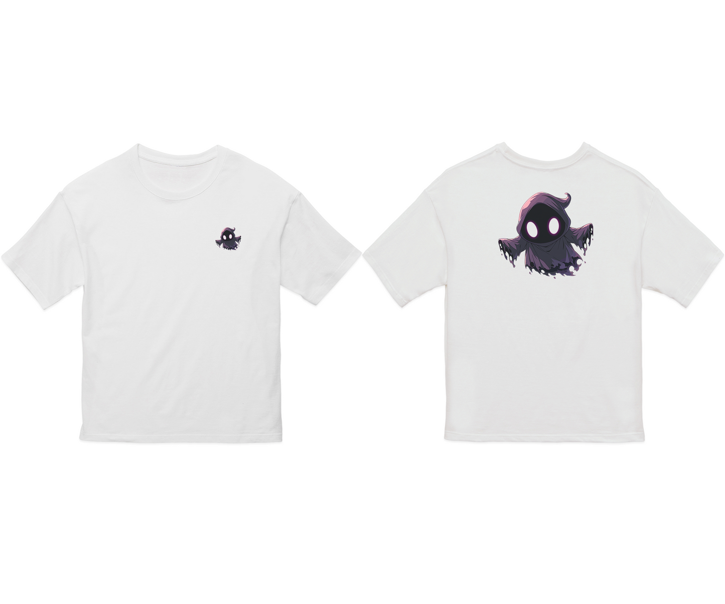 100% Cotton Oversized Tee | Anime-Halloween-008