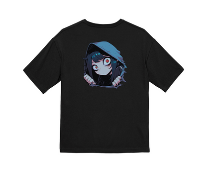 100% Cotton Oversized Tee | Anime-Halloween-011