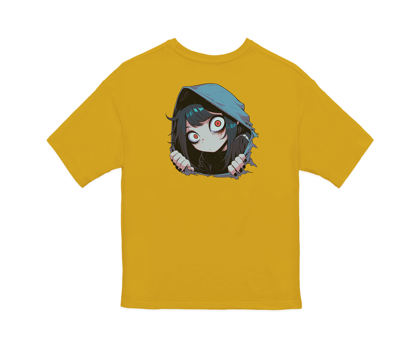 100% Cotton Oversized Tee | Anime-Halloween-011