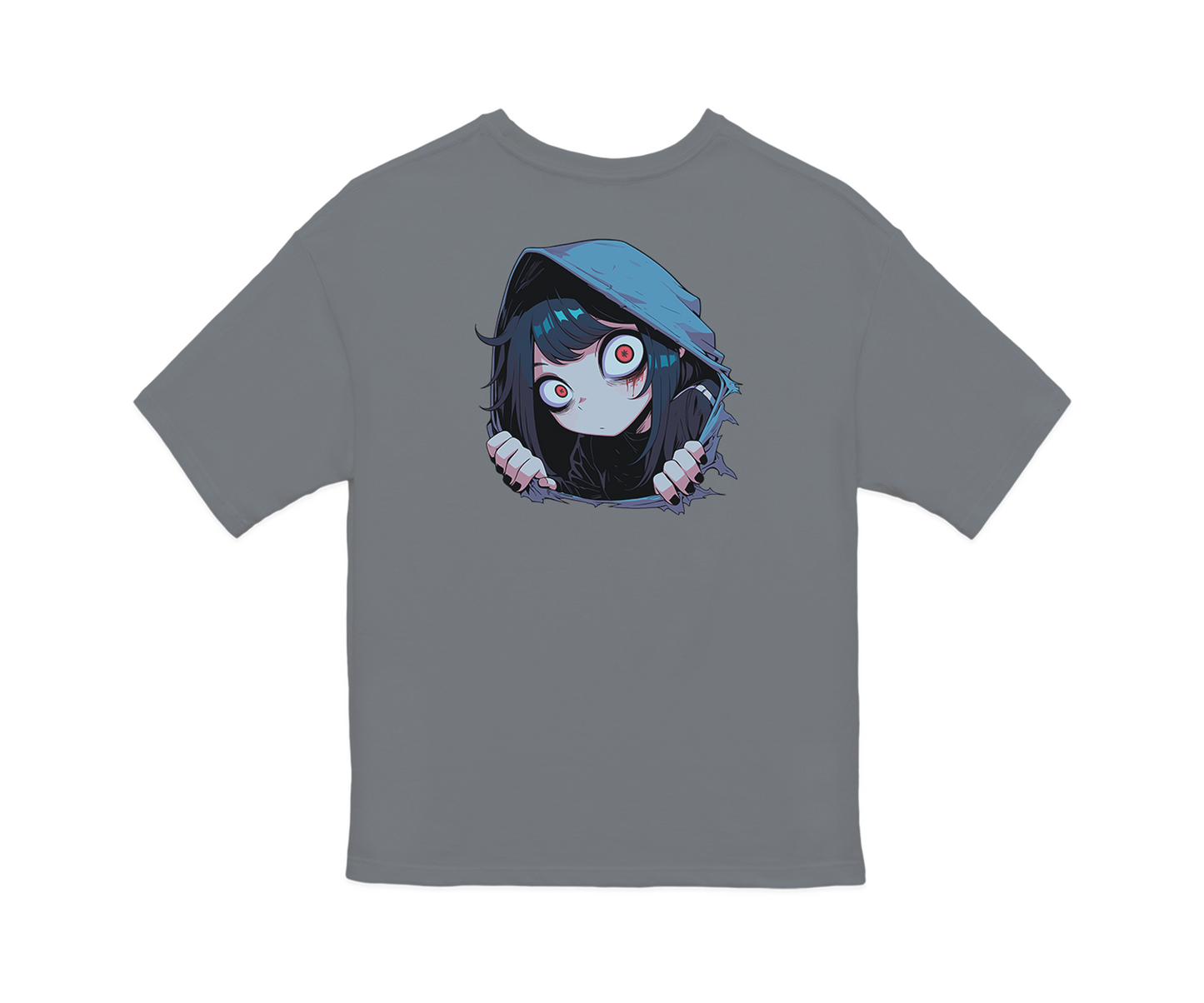 100% Cotton Oversized Tee | Anime-Halloween-011