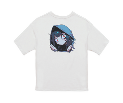 100% Cotton Oversized Tee | Anime-Halloween-011