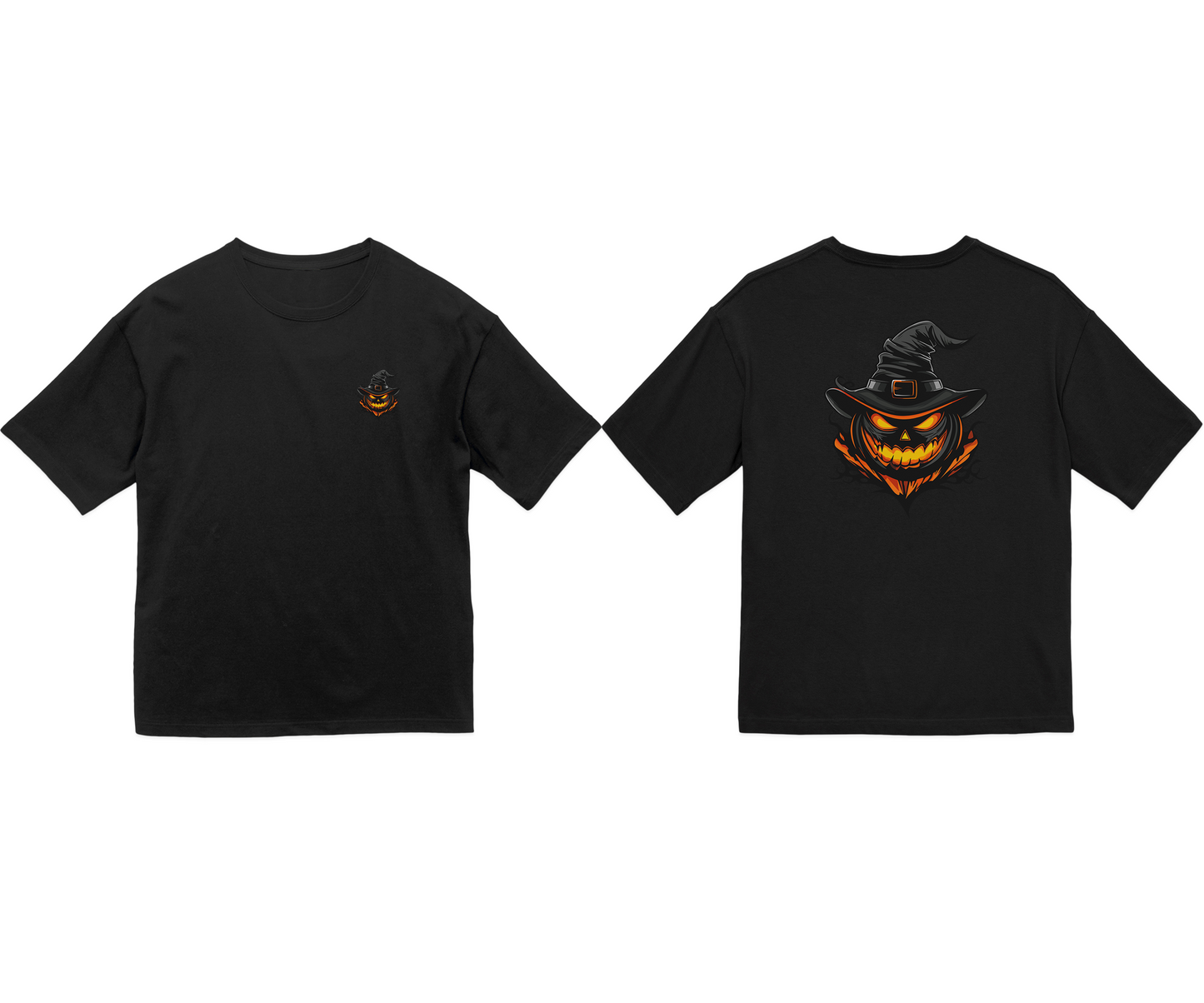 100% Cotton Oversized Tee | Anime-Halloween-012