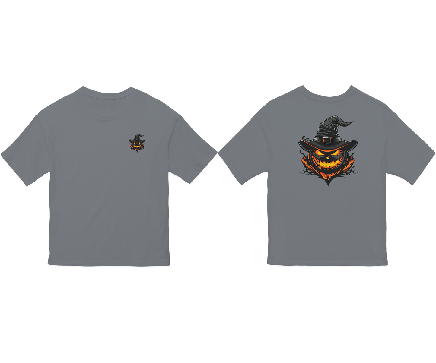 100% Cotton Oversized Tee | Anime-Halloween-012