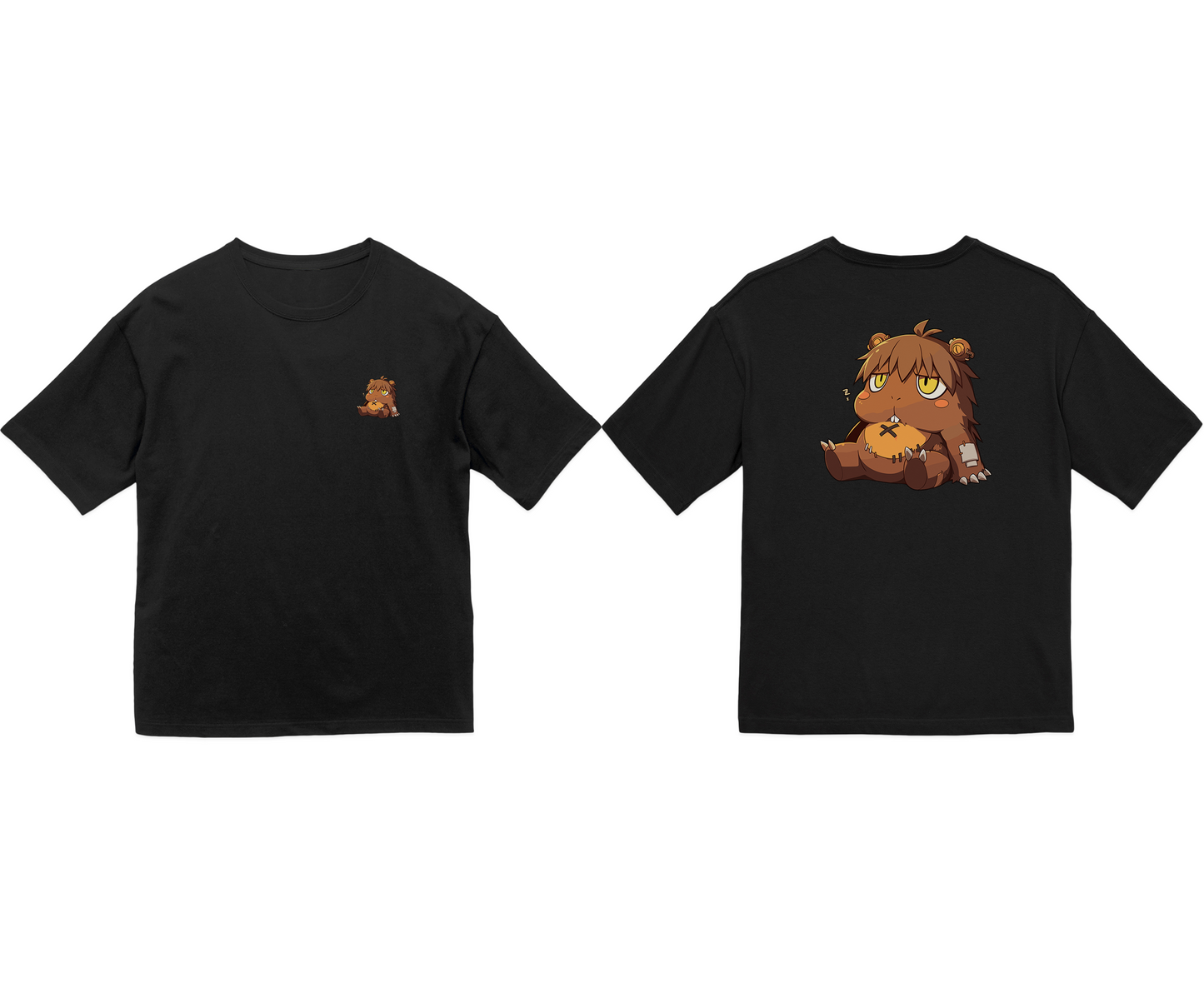 100% Cotton Oversized Tee | Anime-Halloween-013