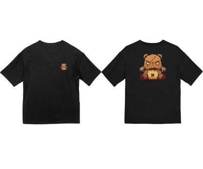 100% Cotton Oversized Tee | Anime-Halloween-014