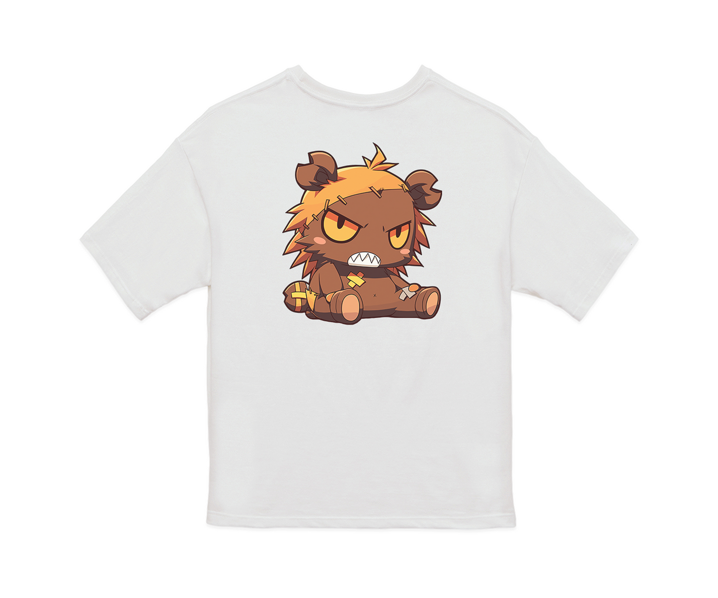 100% Cotton Oversized Tee | Anime-Halloween-015