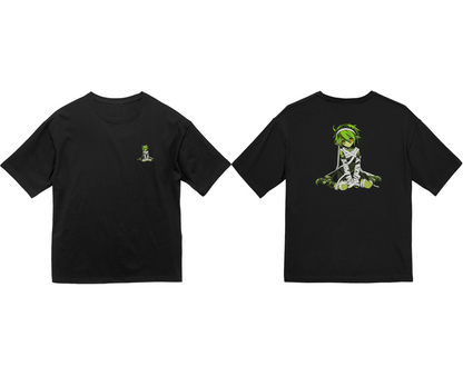 100% Cotton Oversized Tee | Anime-Halloween-017