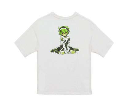 100% Cotton Oversized Tee | Anime-Halloween-017