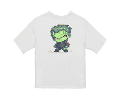 100% Cotton Oversized Tee | Anime-Halloween-018