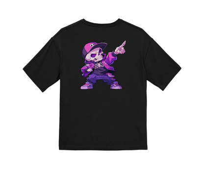 100% Cotton Oversized Tee | Anime-Halloween-019