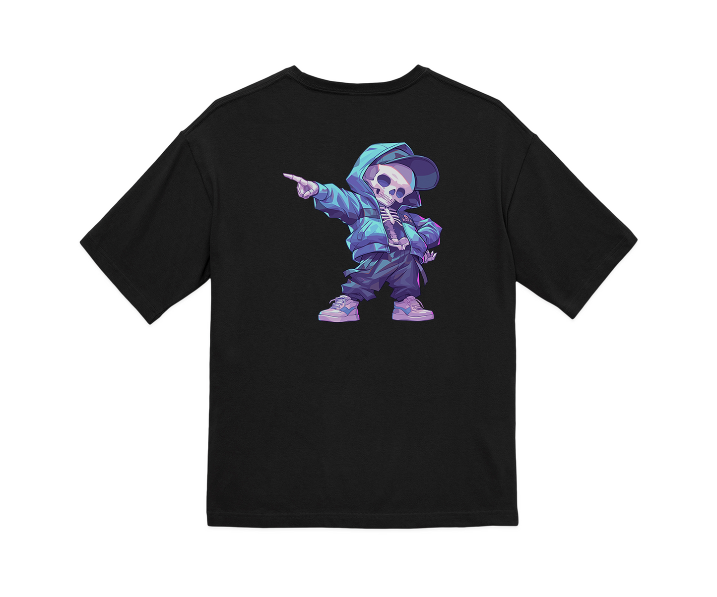 100% Cotton Oversized Tee | Anime-Halloween-020