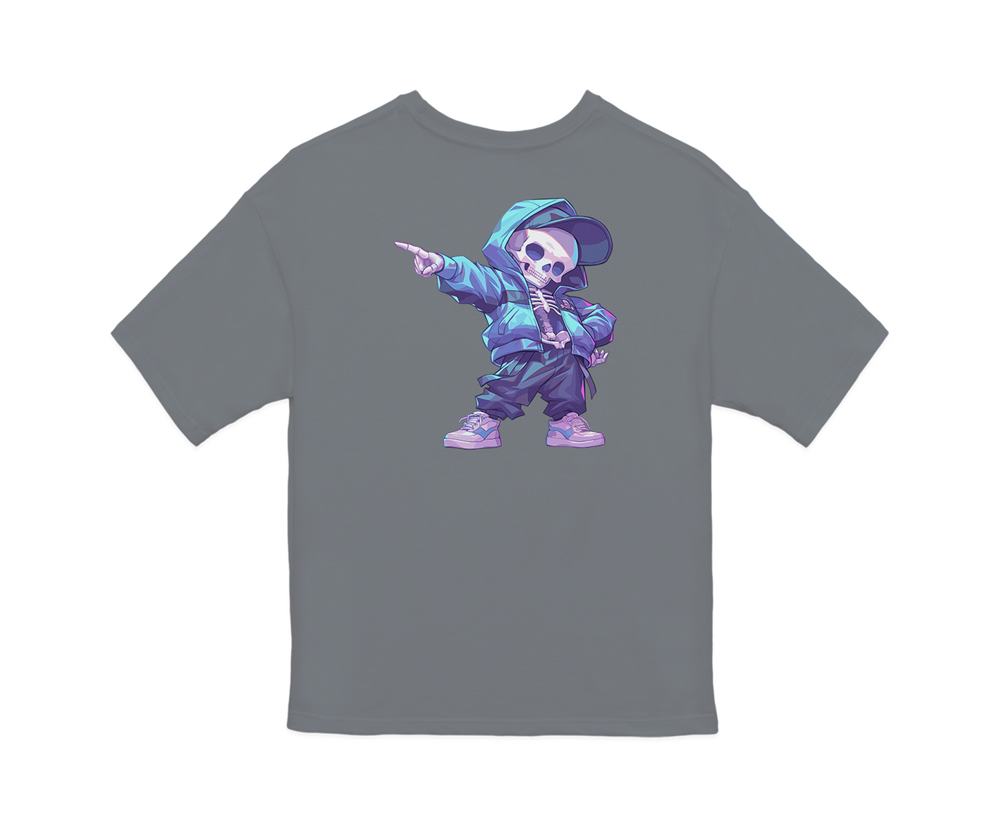 100% Cotton Oversized Tee | Anime-Halloween-020