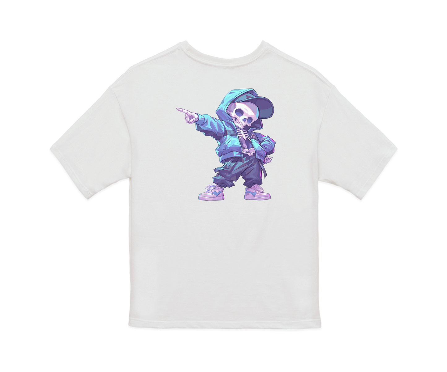 100% Cotton Oversized Tee | Anime-Halloween-020