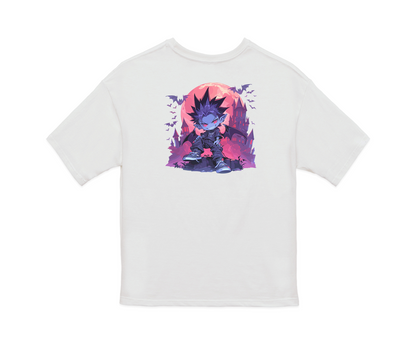 100% Cotton Oversized Tee | Anime-Halloween-022