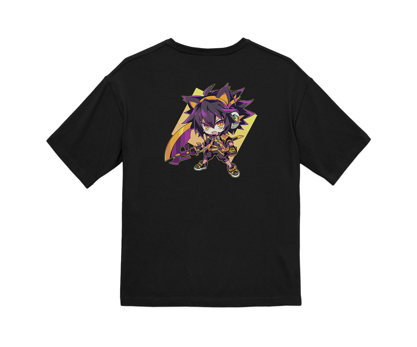 100% Cotton Oversized Tee | Anime-Halloween-024