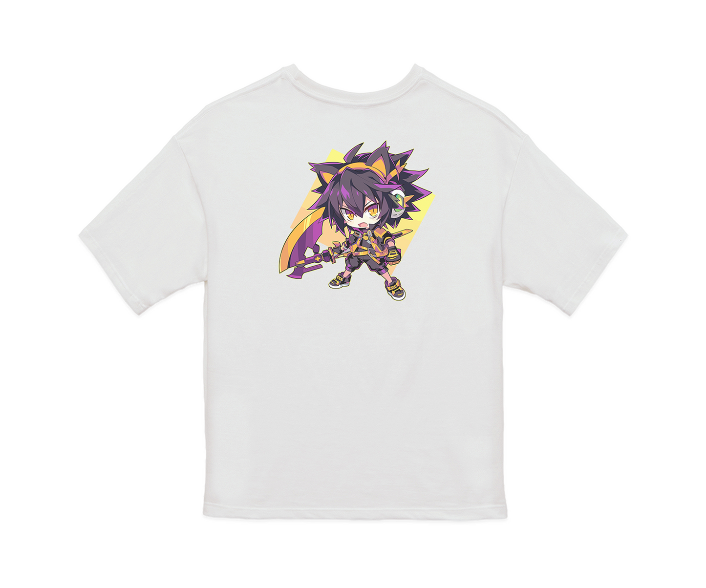 100% Cotton Oversized Tee | Anime-Halloween-024