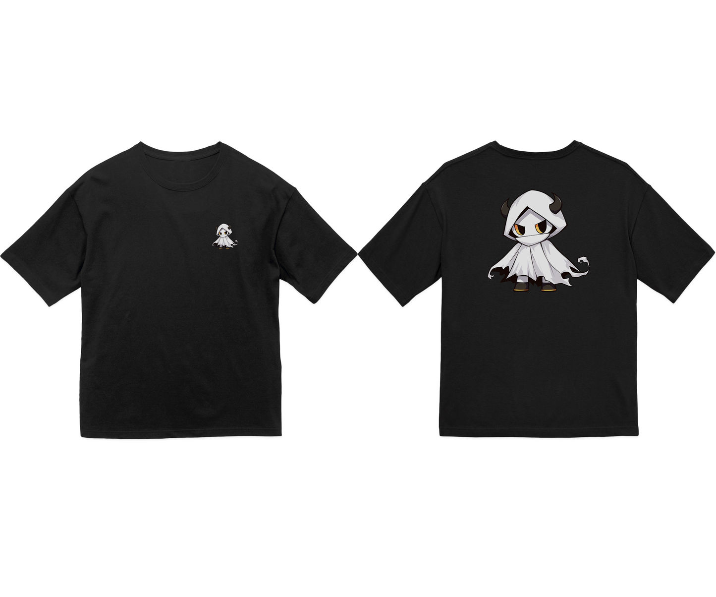 100% Cotton Oversized Tee | Anime-Halloween-032