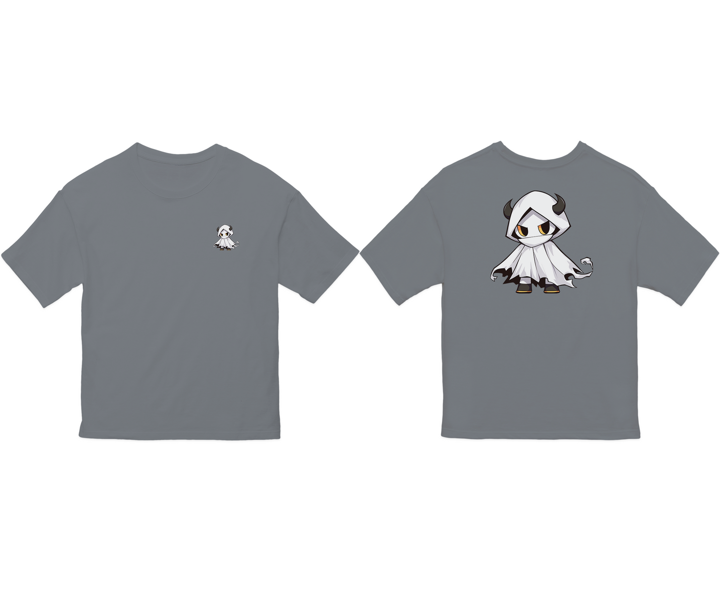 100% Cotton Oversized Tee | Anime-Halloween-032