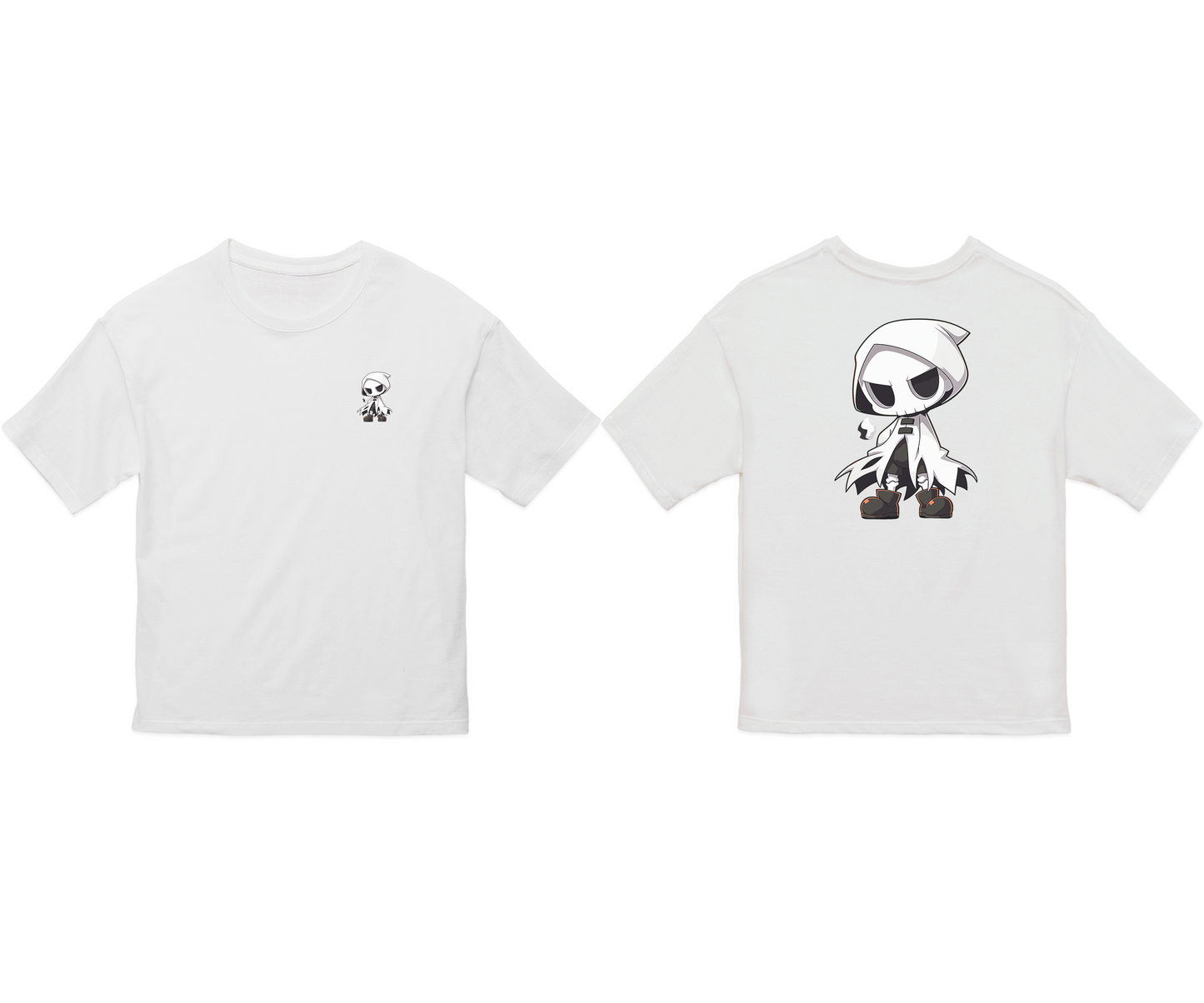 100% Cotton Oversized Tee | Anime-Halloween-035