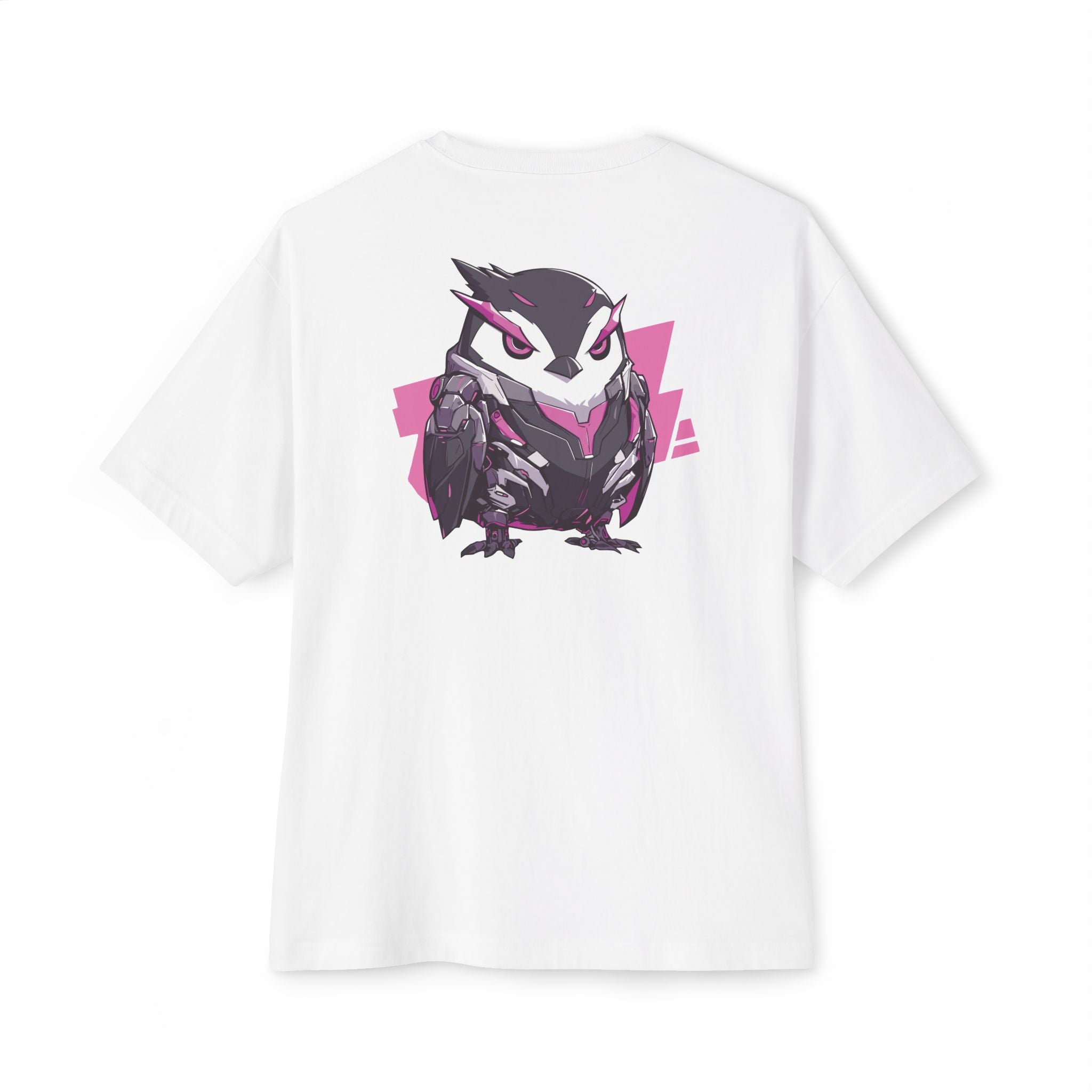 100% 纯棉超大T恤 | Mascot-Penguin-001