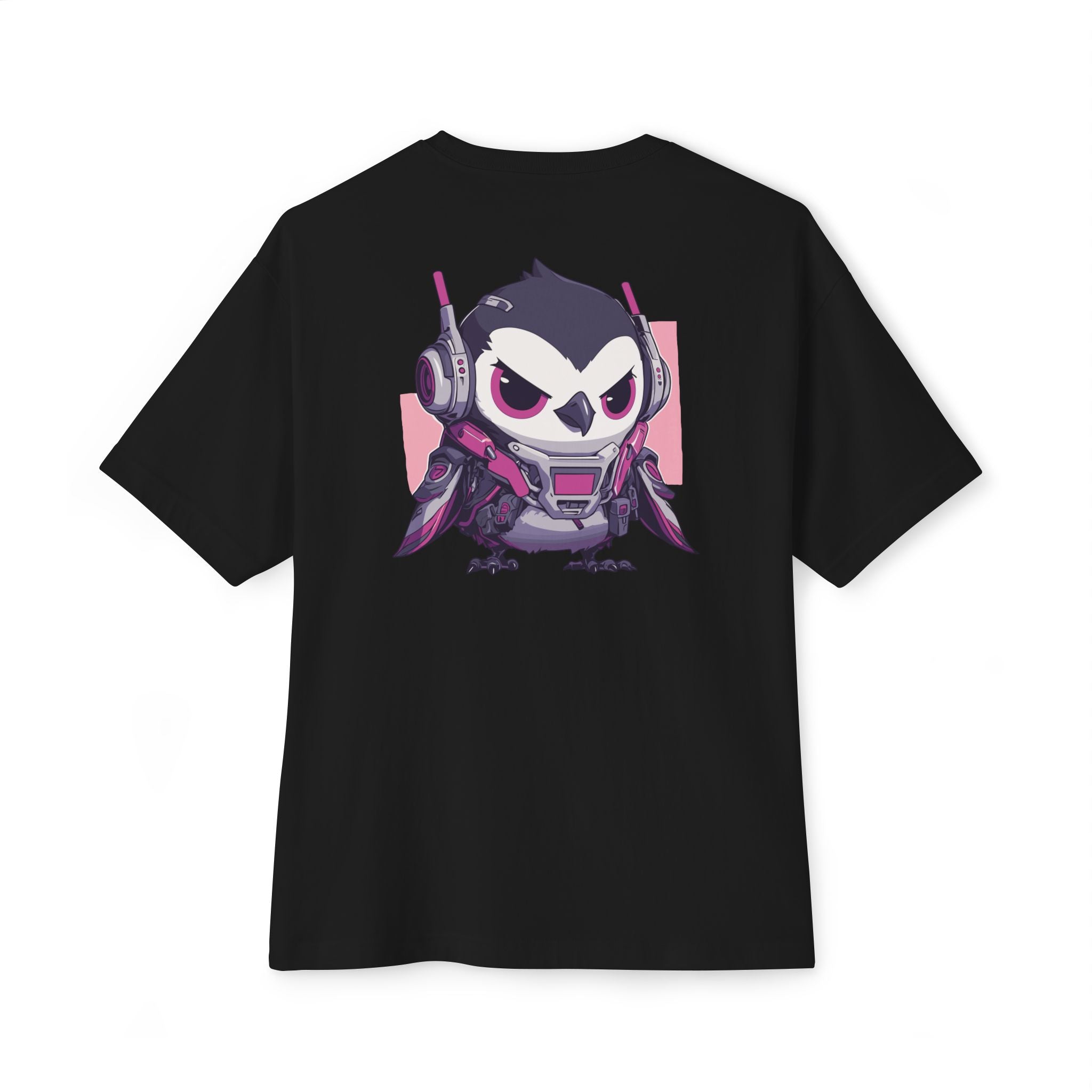 100% 纯棉超大T恤 | Mascot-Penguin-002
