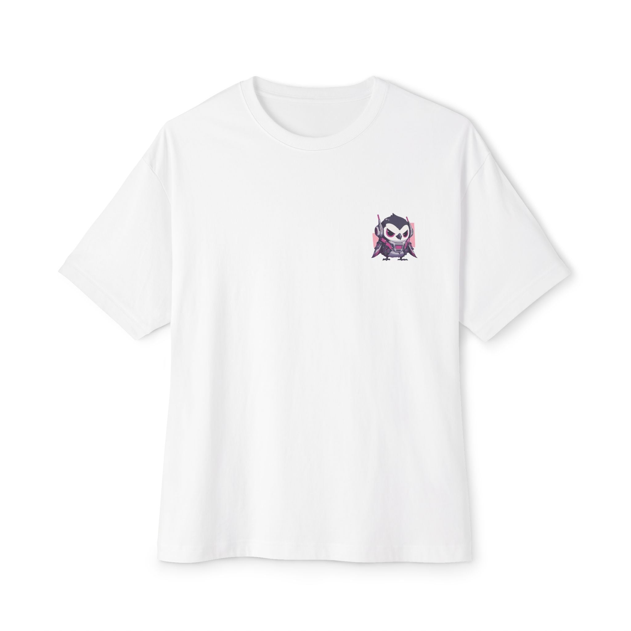 100% 纯棉超大T恤 | Mascot-Penguin-002