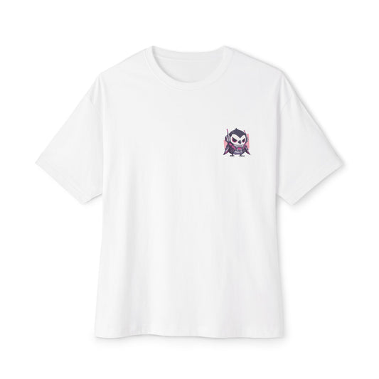 100% Cotton Oversized Tee | Mascot-Penguin-002