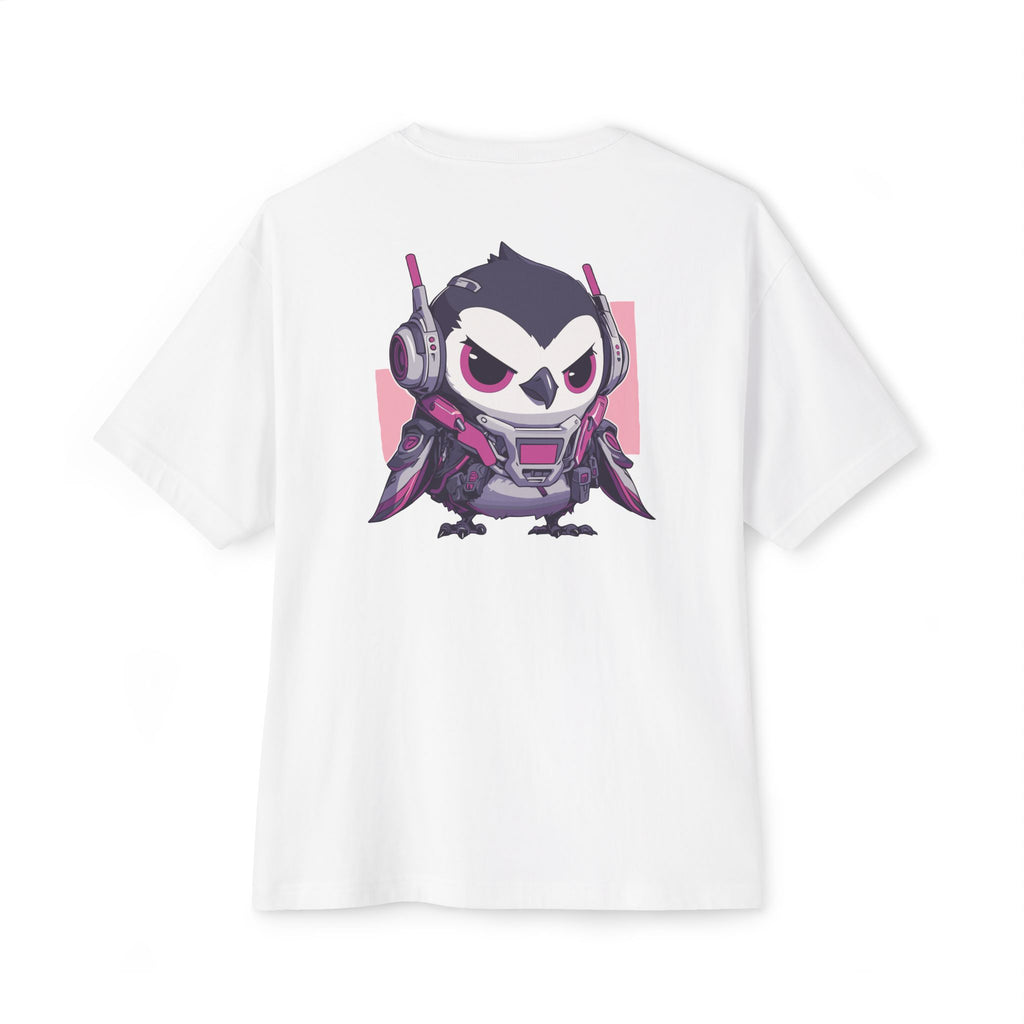 100% 纯棉超大T恤 | Mascot-Penguin-002