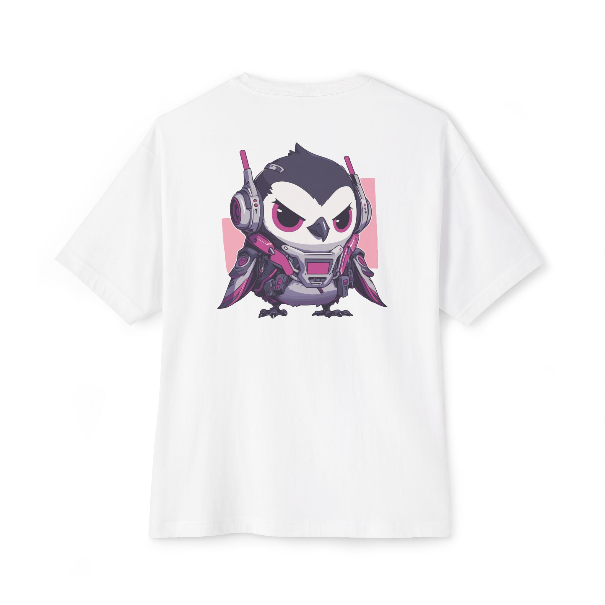 100% 纯棉超大T恤 | Mascot-Penguin-002