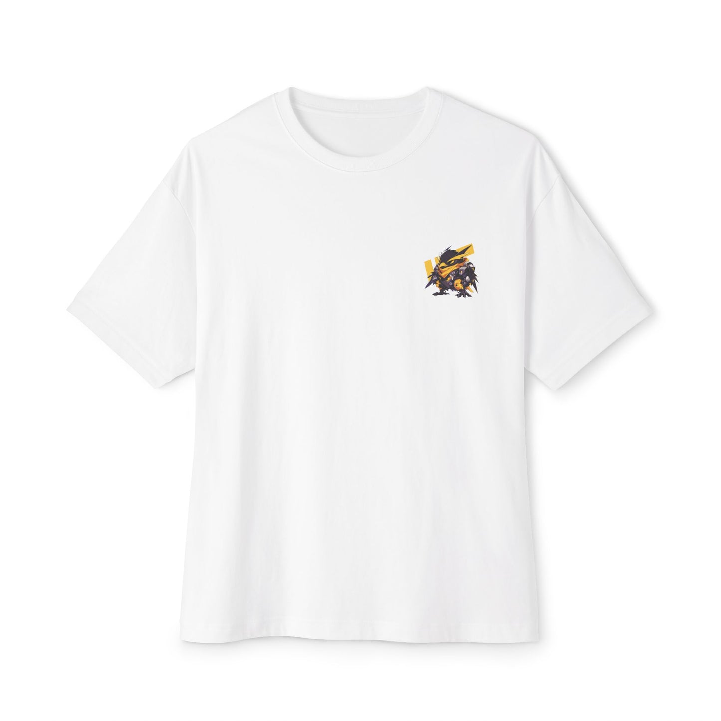 100% Cotton Oversized Tee | Mascot-Penguin-003