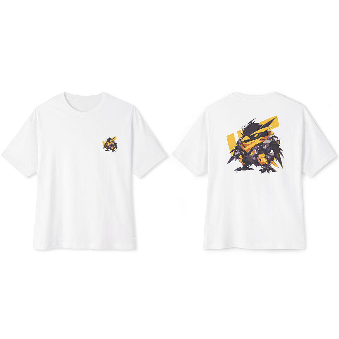 100% 纯棉超大T恤 | Mascot-Penguin-003