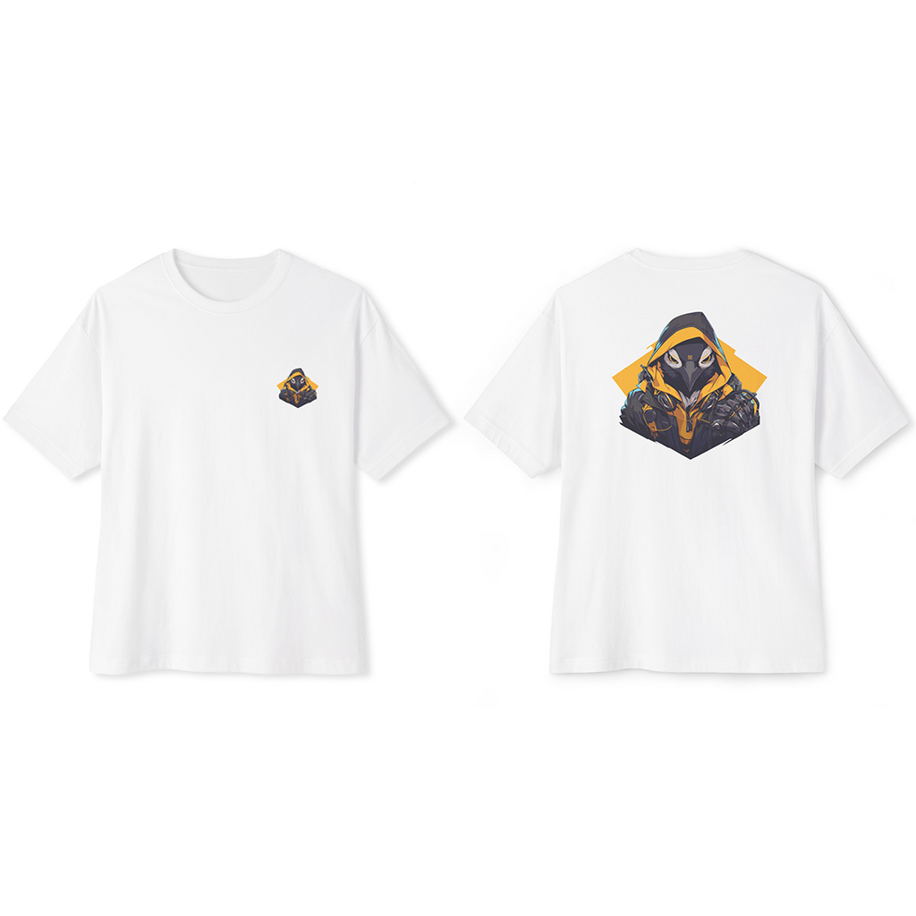 100%纯棉超大T恤 | Mascot-Penguin-004