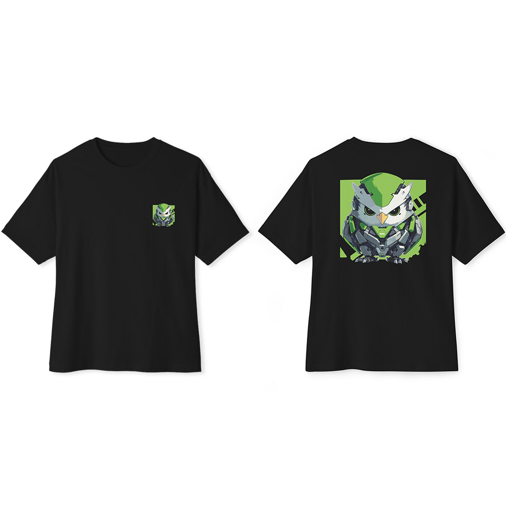 100% 纯棉超大T恤 | Mascot-Penguin-005