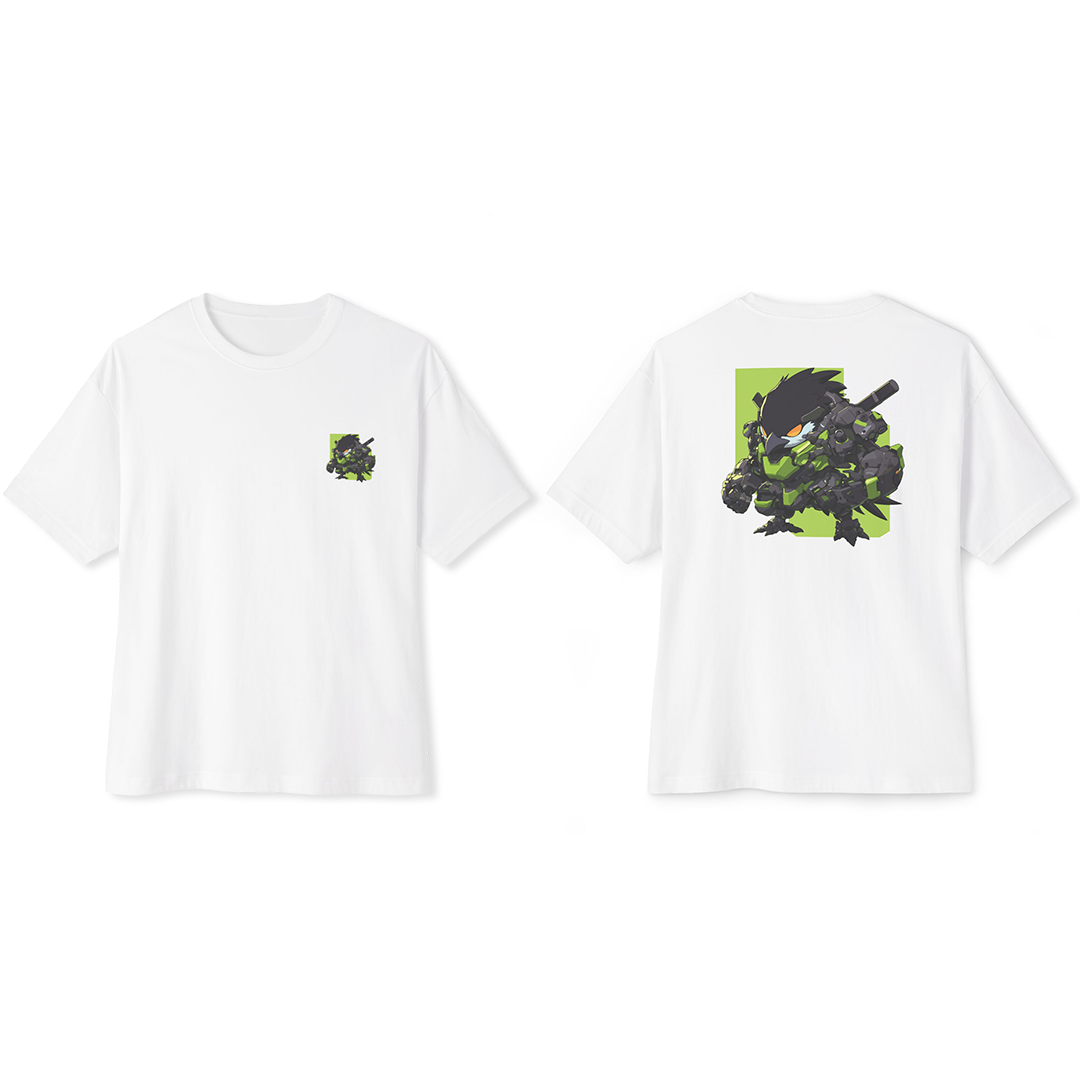100%纯棉超大T恤 | Mascot-Penguin-006