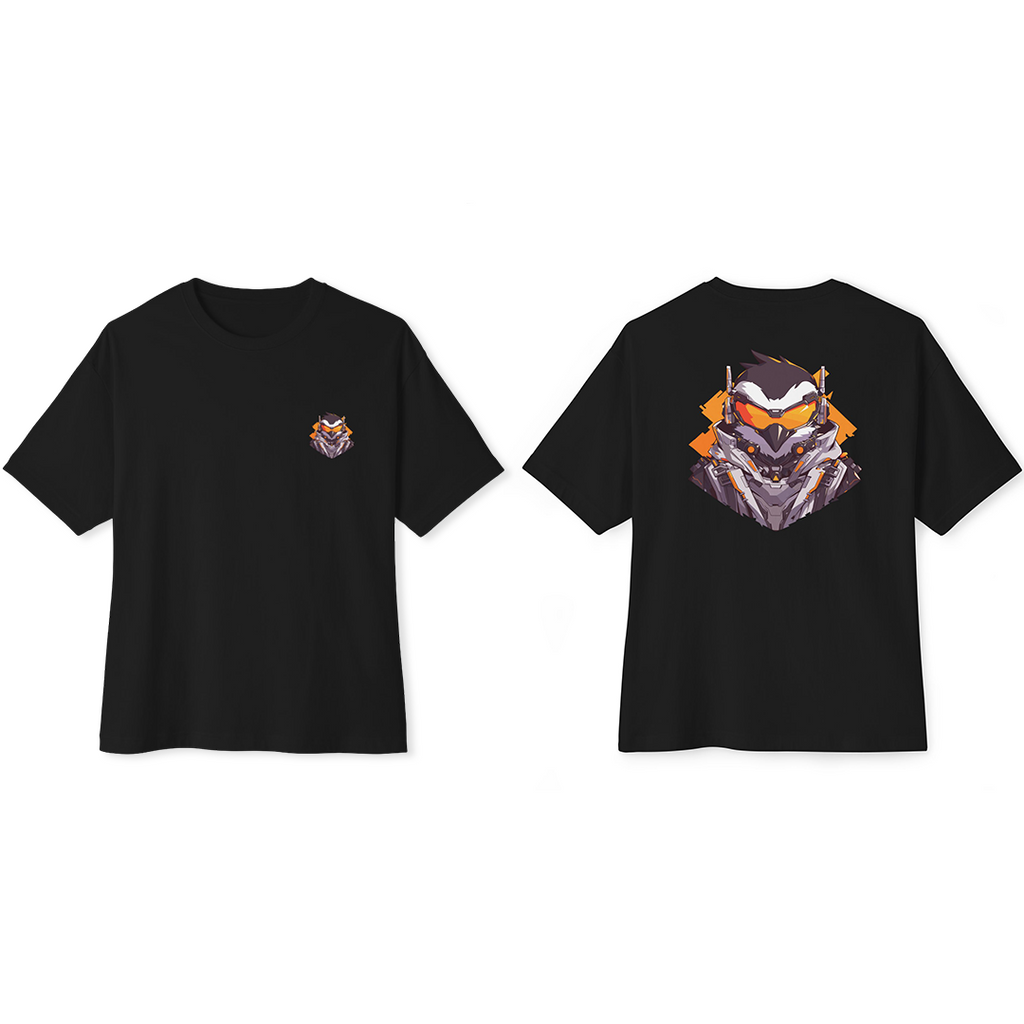 100%纯棉超大T恤 | Mascot-Penguin-007