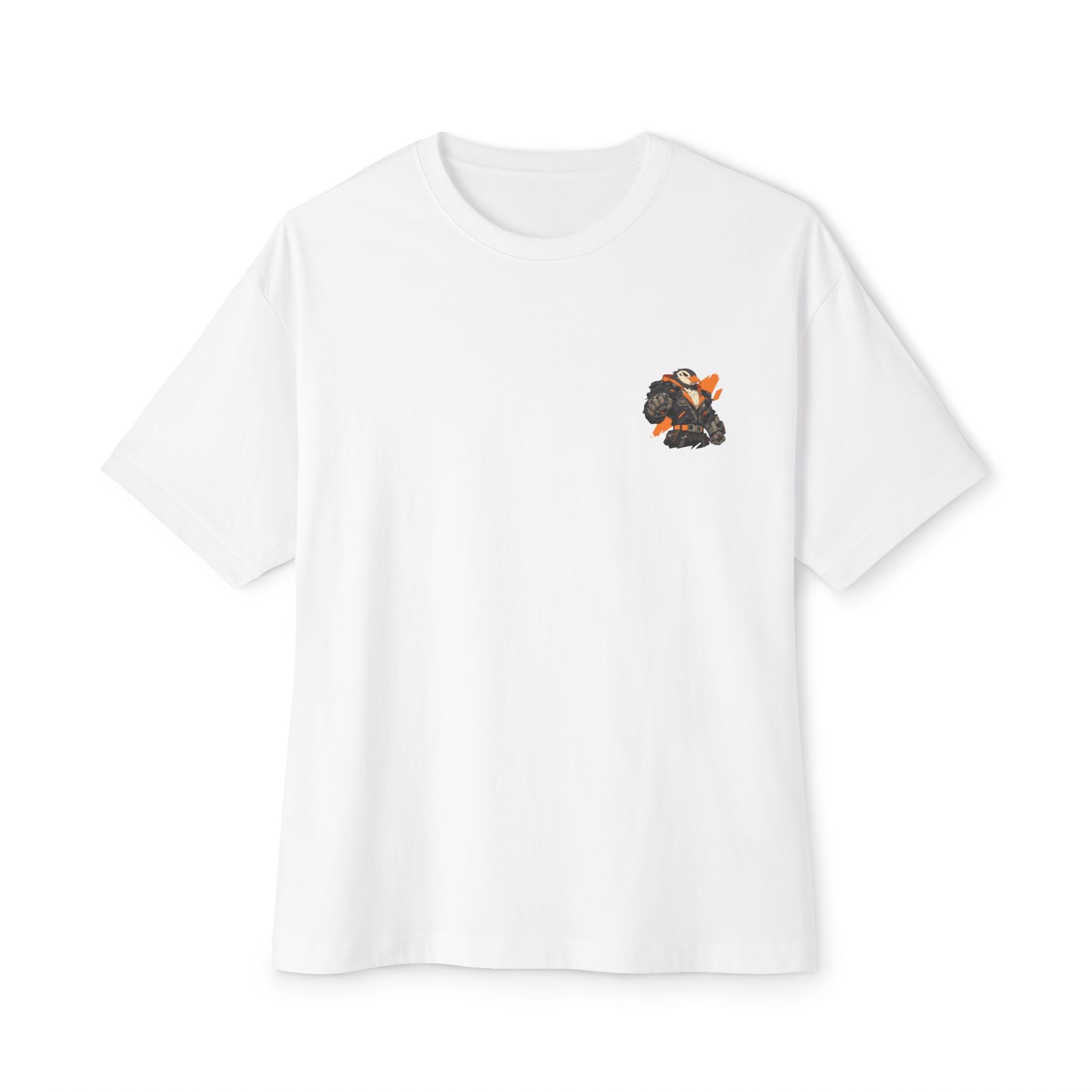 100%纯棉超大T恤 | Mascot-Penguin-008