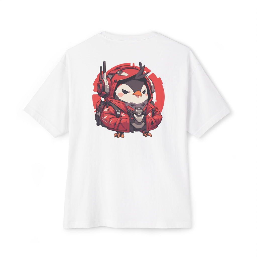 100%纯棉超大T恤 | Mascot-Penguin-009
