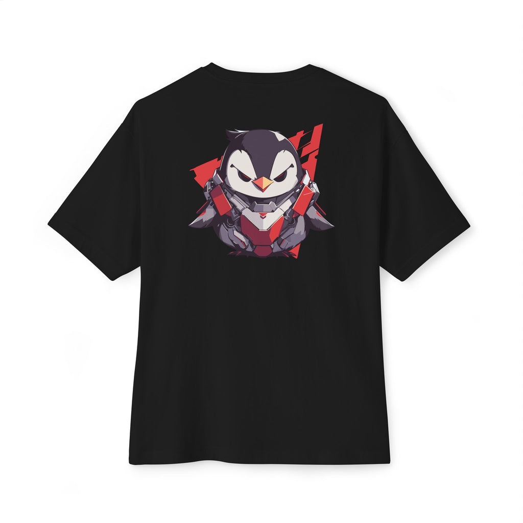 100% 纯棉超大T恤 | Mascot-Penguin-010