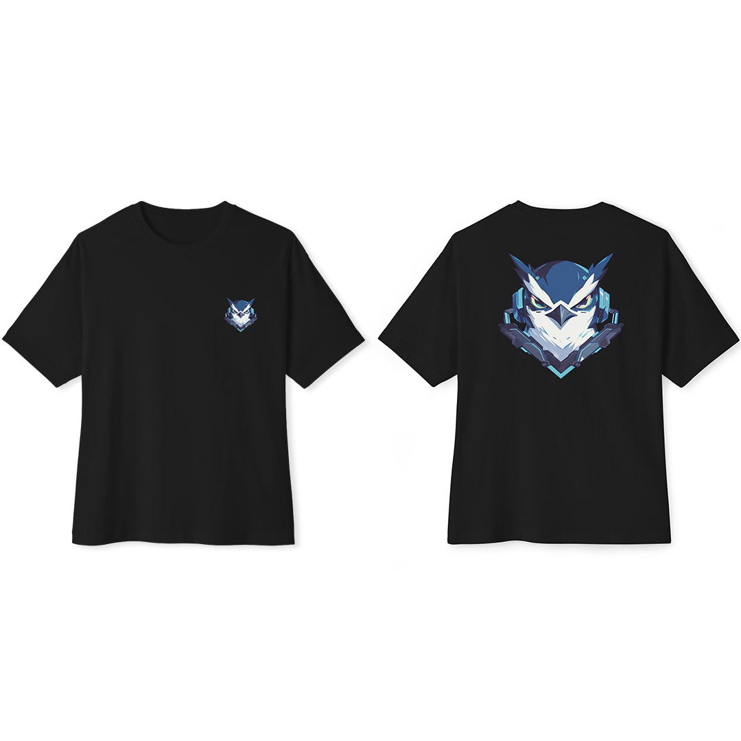 100%纯棉超大T恤 | Mascot-Penguin-011